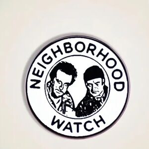 Home Alone Villain Enamel Pin Neighbourhood Watch Patch